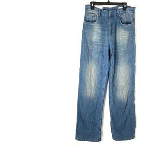 Zara The Tapered Leg High Rise Jeans NWT